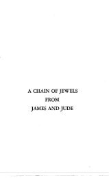 A CHAIN OF JEWELS JAMES AND JUDE - College Press