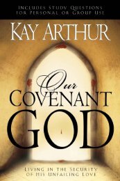 Our Covenant God (sample chapters) - Bible Study