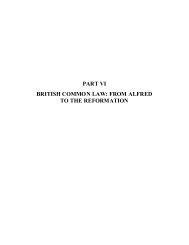 part vi british common law - The Works of F. N. Lee
