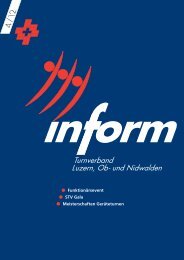 inform - TURNVERBAND Luzern, Ob- und Nidwalden