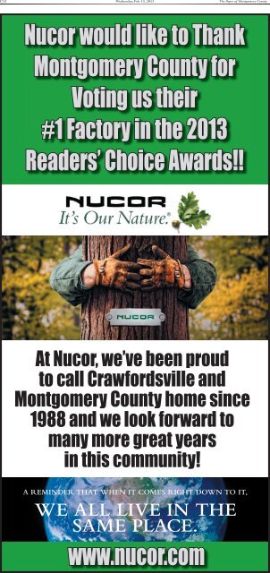 Readers - The Paper of Montgomery County