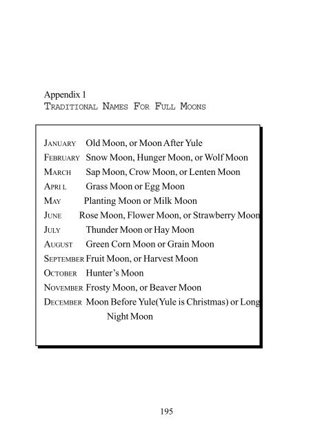 Predicting Weather By The Moon - Xavier University Libraries