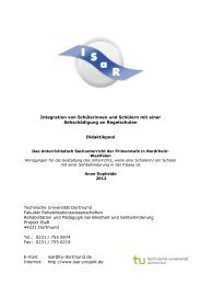 Sachunterricht (Sehbehinderung) (95KB) - ISaR Projekt