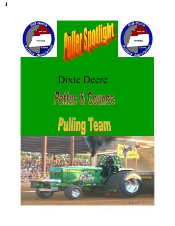 Dixie Deere - Mid-South Pullers Association