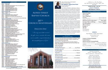As Every Man Hath Received The gift, Even - Alfred Street Baptist ...