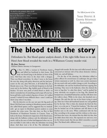 PROSECUTOR - Texas District & County Attorneys Association