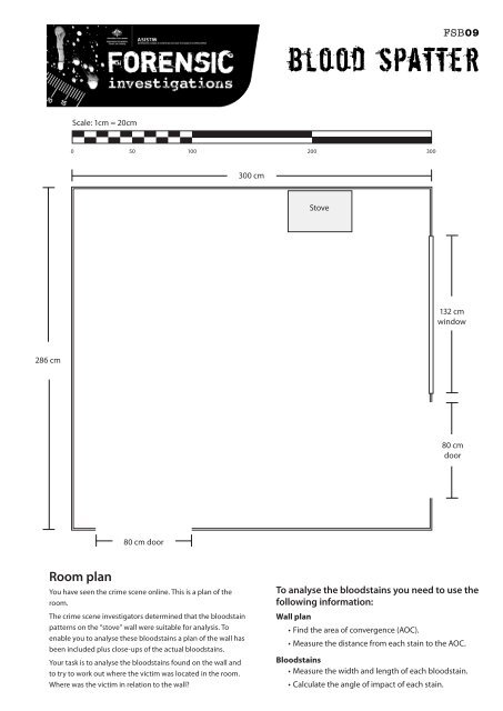 Forensic Science Blood Spatter Worksheet - Nidecmege