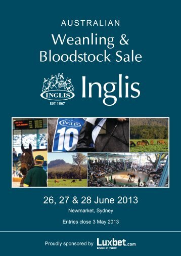 Weanling & Bloodstock Sale - Inglis