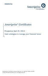 Prospectus - Ameriprise Financial