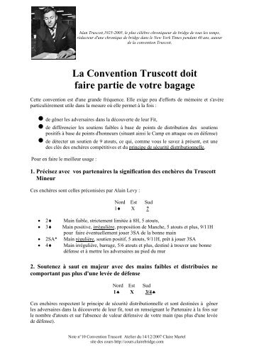 Corrigé du Quiz N° 59 - Les enchères compétitives à ... - Claire Bridge