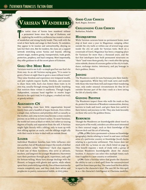 Pathfinder Chronicles - Faction Guide (oef).pdf - WORLDWAKE