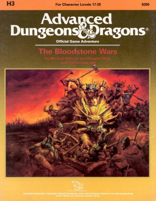 H3 The Bloodstone Wars Pdf Free