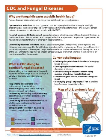 CDC Fact Sheet - Centers for Disease Control and Prevention
