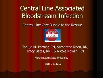 Central Line Associated Bloodstream Infection