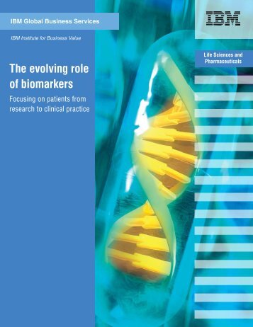 The evolving role of biomarkers - Economist Intelligence Unit