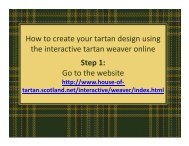 Tartan Weaver How To Guide - NDSU