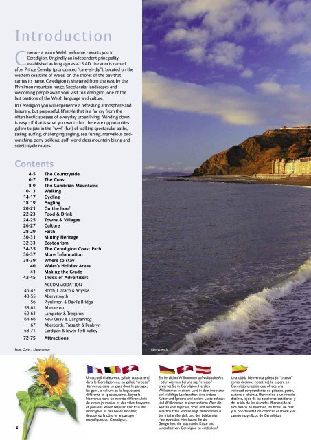 Ceredigion Coast Path - Brochures - Visit Wales