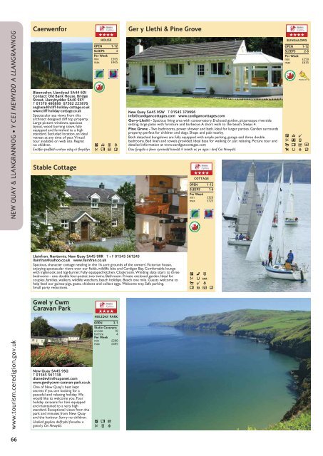 Ceredigion Coast Path - Brochures - Visit Wales