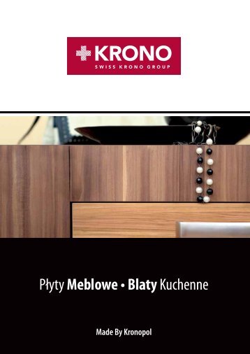 Płyty meblowe, Blaty kuchenne 2012 Katalog (32 strony) - Kronopol