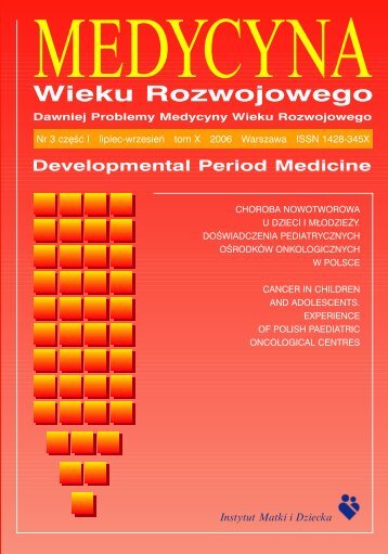 Medycyna Wieku Rozwojowego