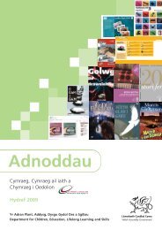 Adnoddau - GCaD Cymru