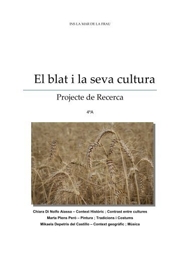 El blat i la cultura