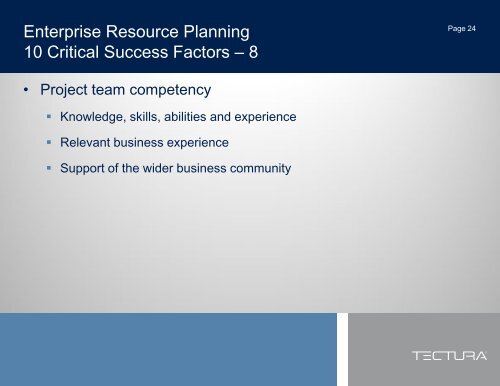 ENTERPRISE RESOURCE PLANNING - CIMA