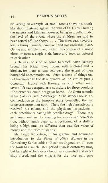 Allan Ramsay. [A biography.] - National Library of Scotland