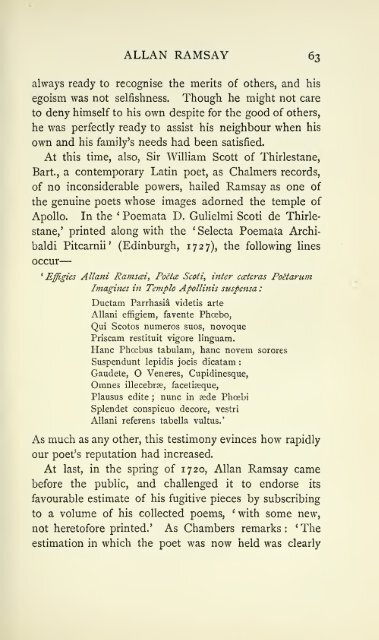 Allan Ramsay. [A biography.] - National Library of Scotland