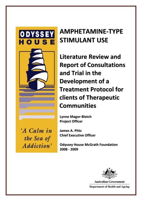 ATS Literature Review, Consultations & Trial - Odyssey House