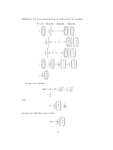 Stat 5102 Notes: Gram-Schmidt