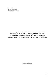 priručnik o pravnom, poreznom i carinskom ... - Ured za udruge