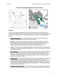 Fox River Complex - Michigan Department of Natural Resources