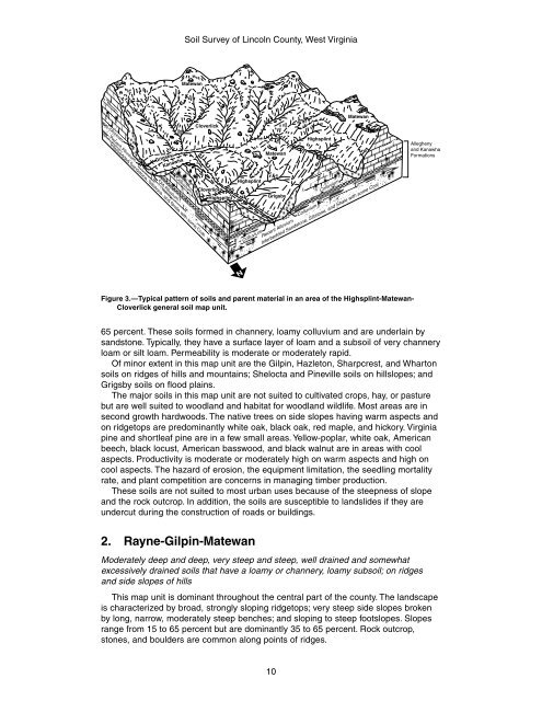 Soil Survey of Lincoln County, West Virginia - Soil Data Mart - US ...