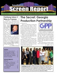 The Secret: Georgia Production Partnership - Southern Screen Report