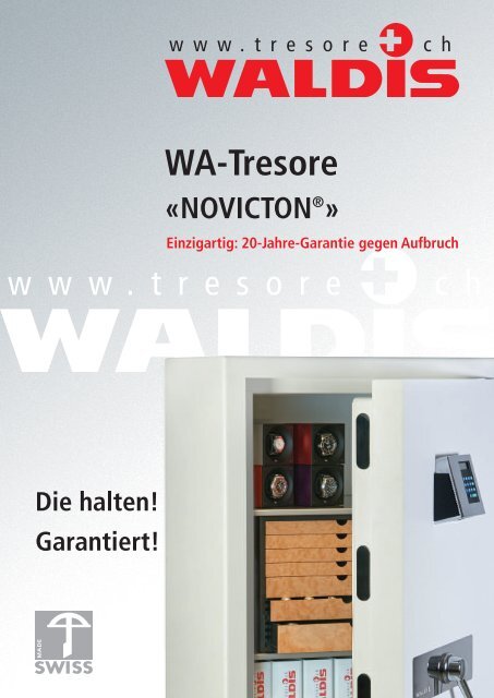 Sicherheitsmerkmale Wa-Tresore - Waldis Tresore