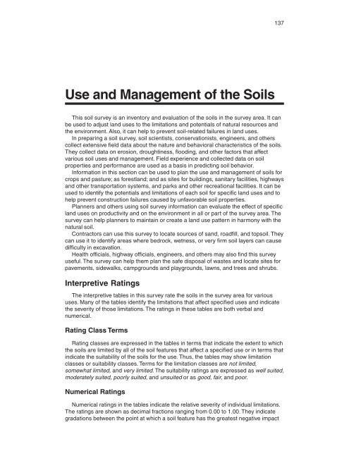 Soil Survey of Murray and Whitfield Counties, Georgia