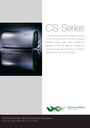 CS Range Brochure (PDF) - Wicks and Wilson