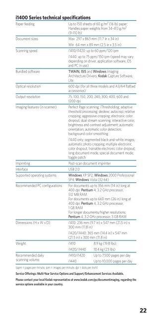 Kodak Document Imaging Products Catalog