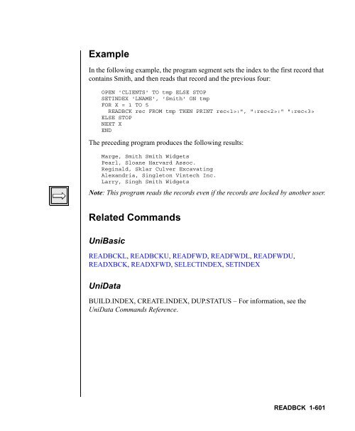 UniBasic Commands Reference - Rocket Software