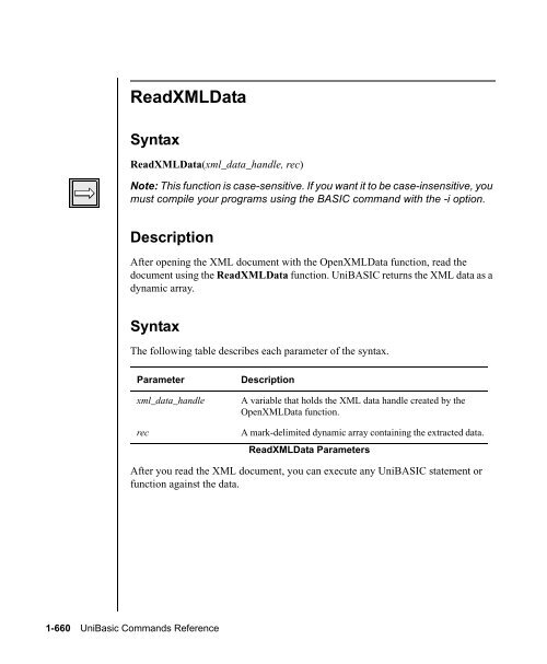 UniBasic Commands Reference - Rocket Software