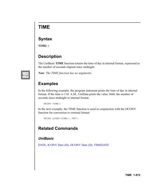 UniBasic Commands Reference - Rocket Software