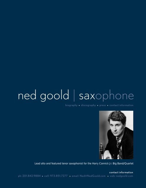 ned goold | saxophone