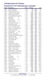 Preisliste Download - UHU Spielschüür AG