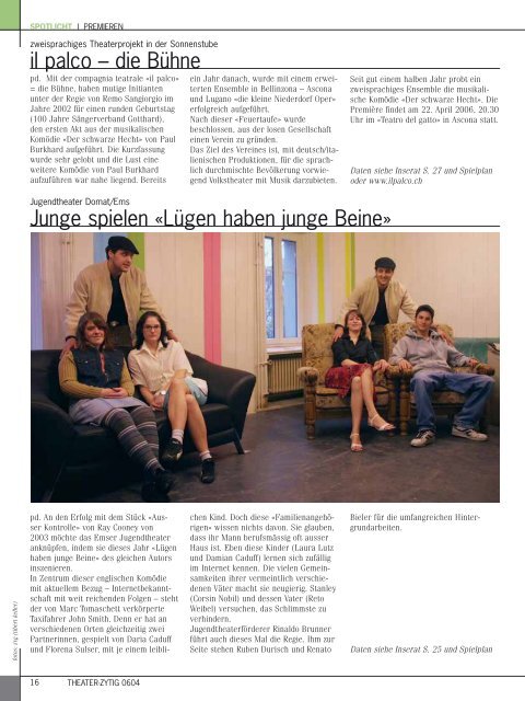 Ausgabe 0604.pdf - Theater-Zytig