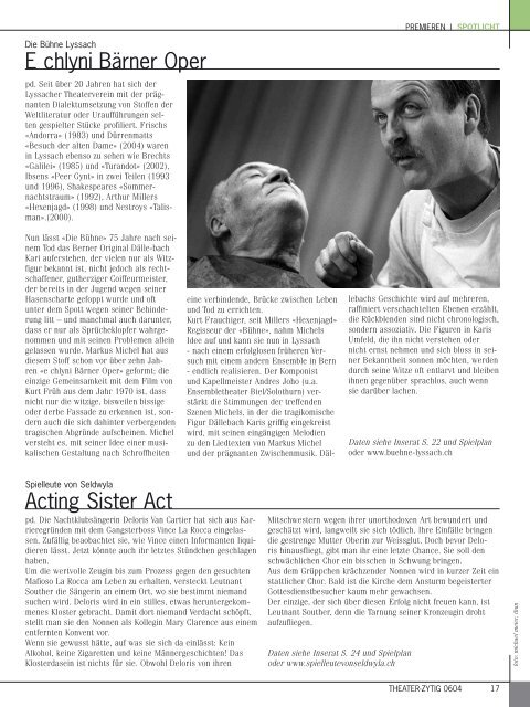 Ausgabe 0604.pdf - Theater-Zytig