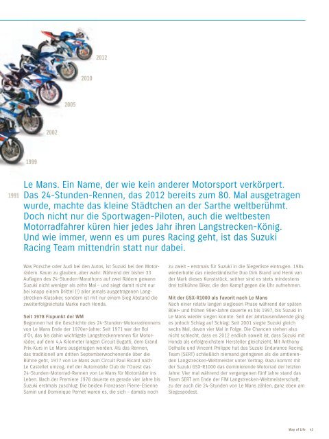 Way of Life Herbst 2014 | Ausgabe 9