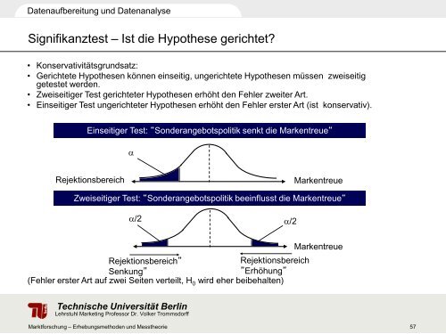 Vorlesung Marktforschung - TU Berlin