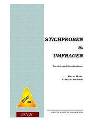 STICHPROBEN & UMFRAGEN - Stat4U