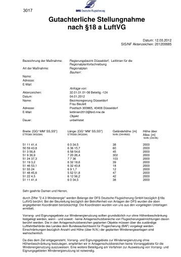 3017_DFS Deutsche Flugsicherung - Bezirksregierung Düsseldorf